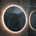 LED Mirror 700/800 Round white acrylic frame